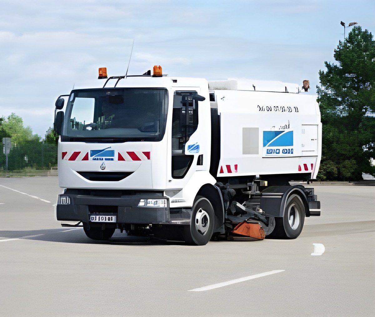 Camion balayeuse de voirie PROPtech